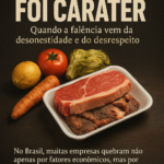 Crise no mercado