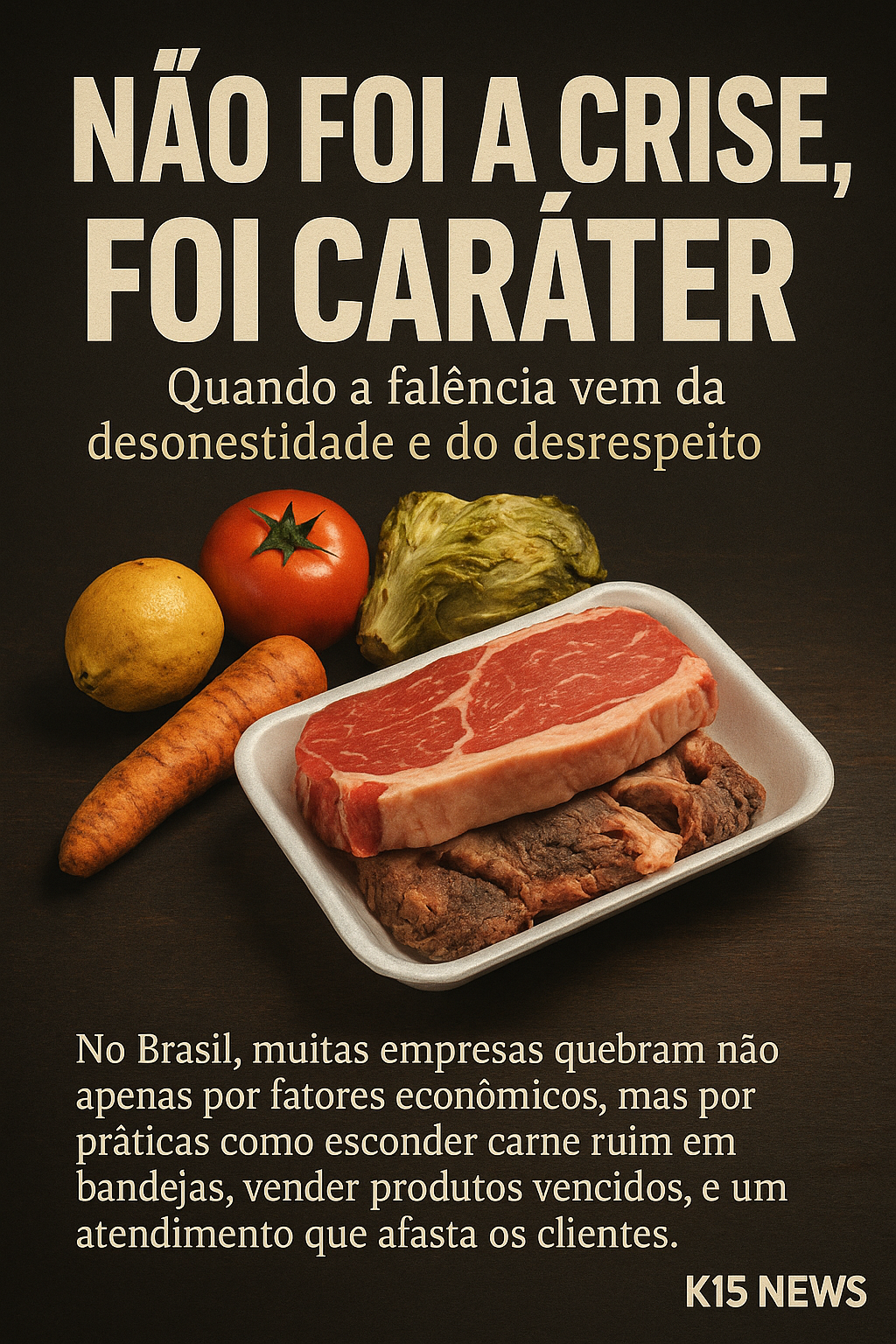 Crise no mercado